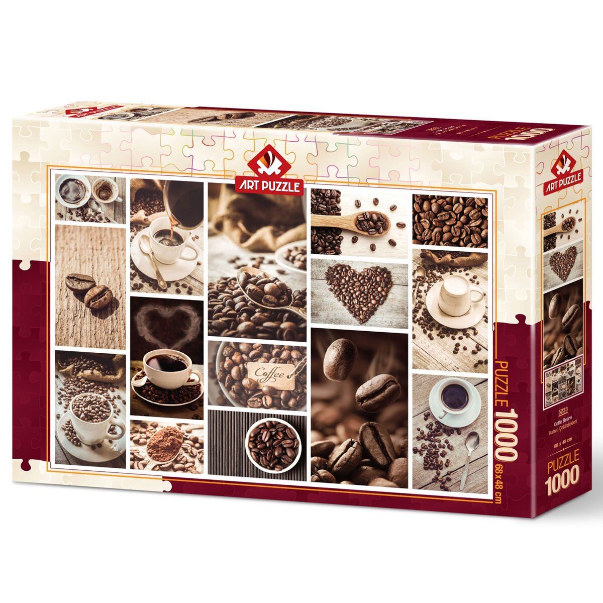 5233 Kahve Çekirdekleri 1000 Parça - Art Puzzle