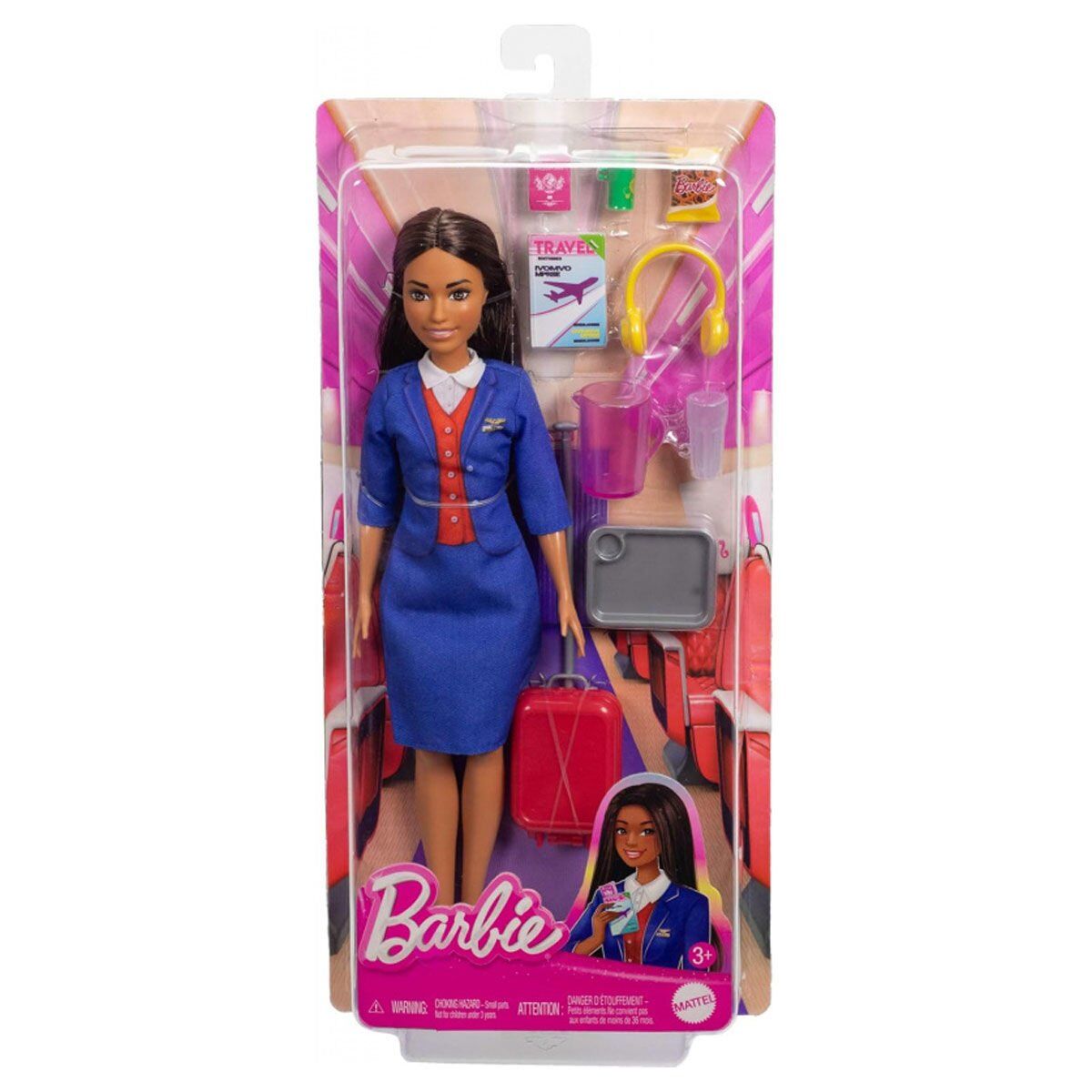 HYT60 Barbie Hostes Bebek ve Aksesuarları