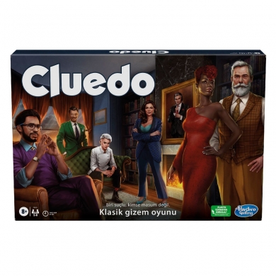 F6420 Hasbro Gaming - Cluedo +8 yaş