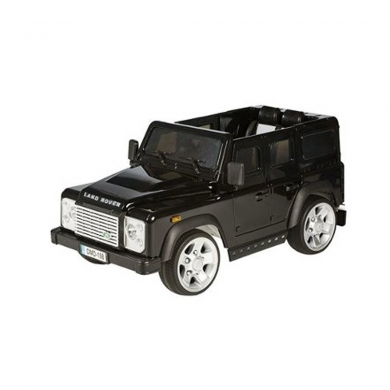 65335 Land Rover Siyah Akülü Jeep 12 Volt