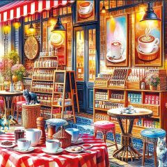 20809 PUZZLE 1000 KAHVE COFFEE STORE