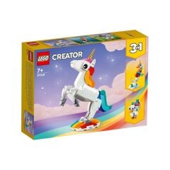 31140 Lego Creator 3in1 - Sihirli Tek Boynuzlu At 145 parça +7 yaş