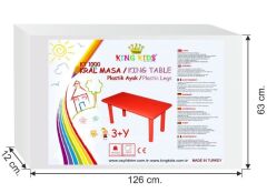 Kral Masa Plastik Ayaklı