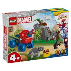 11199 Lego Marvel Spidey-Spidey Ekibi Dinozor Kamyonlu Kurtarma 136 parça +4 yaş