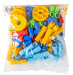 Tekerlekli Boru Lego 72 Parça