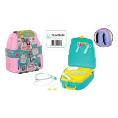 02623 SIRT ÇANTALI DOKTOR OYUN SETİ (Ürün oyuncaktır)