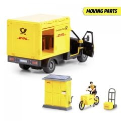 203747020 Dickie DHL Delivery Set

freewheel Delivery vehicle packaging statio