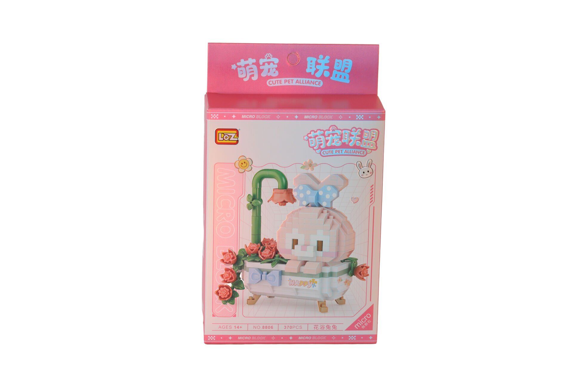 LZ8806 LOZ  MUTLU TAVŞAN BLOCK OYUNCA+D98K 370 PARÇA