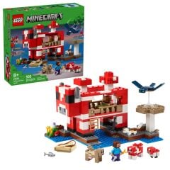 21270 Lego Minecraft Mooshroom Evi 500 parça +8 yaş