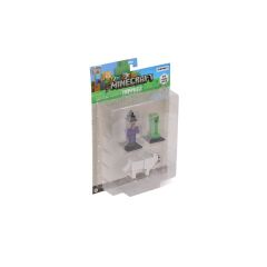 PMI MC2020 Minecraft 3D Figür Toppeez 3lü Set