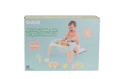 5211 OYUNCAK AKTİVİTE OYUN MASASI 30 PARÇA MEGA BLOK