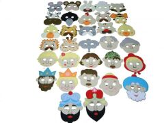 Anaokulu Maske Seti 32'li