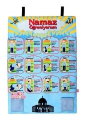 Cırtlı Pano Namaz Kılmayı Öğreniyorum