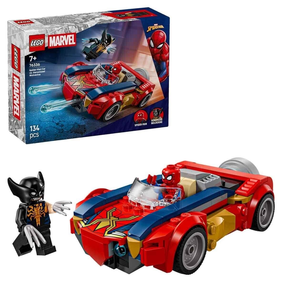 76336 Lego Marvel Spider-Man Venomlaşmış Wolverine e Karşı 134 parça +7 yaş