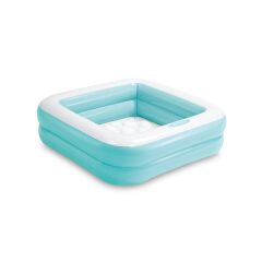57100 Intex Şişme Taban Mini Kare Havuz 86x86x25 cm