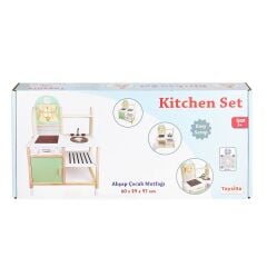 T1011 Ahşap Çocuk Mutfağı  (LED yoktur)