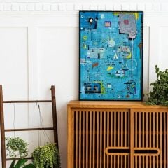 20685 PUZZLE 1000 Blue Composition