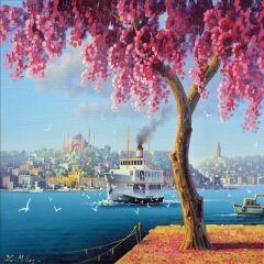 20744 PUZZLE 1000 HAGLA SOPHİA AND FERRY