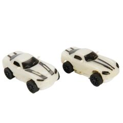 5972 SUN-YFN-YARIŞ SET 1 64 GLOW RACING SLOT TRACK KARANLIKTA PARLAYAN 2ARB266CM