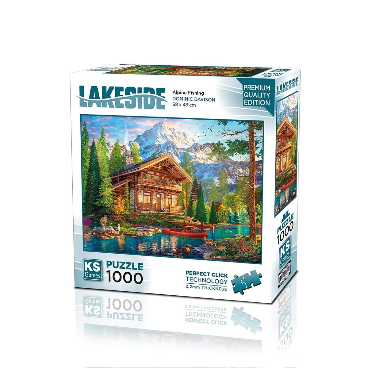 20815 PUZZLE 1000 Alpine Fishing