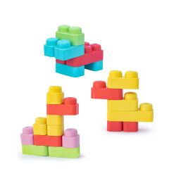 04006 Yumuşak Big Bloklar 24 Parça -Dede