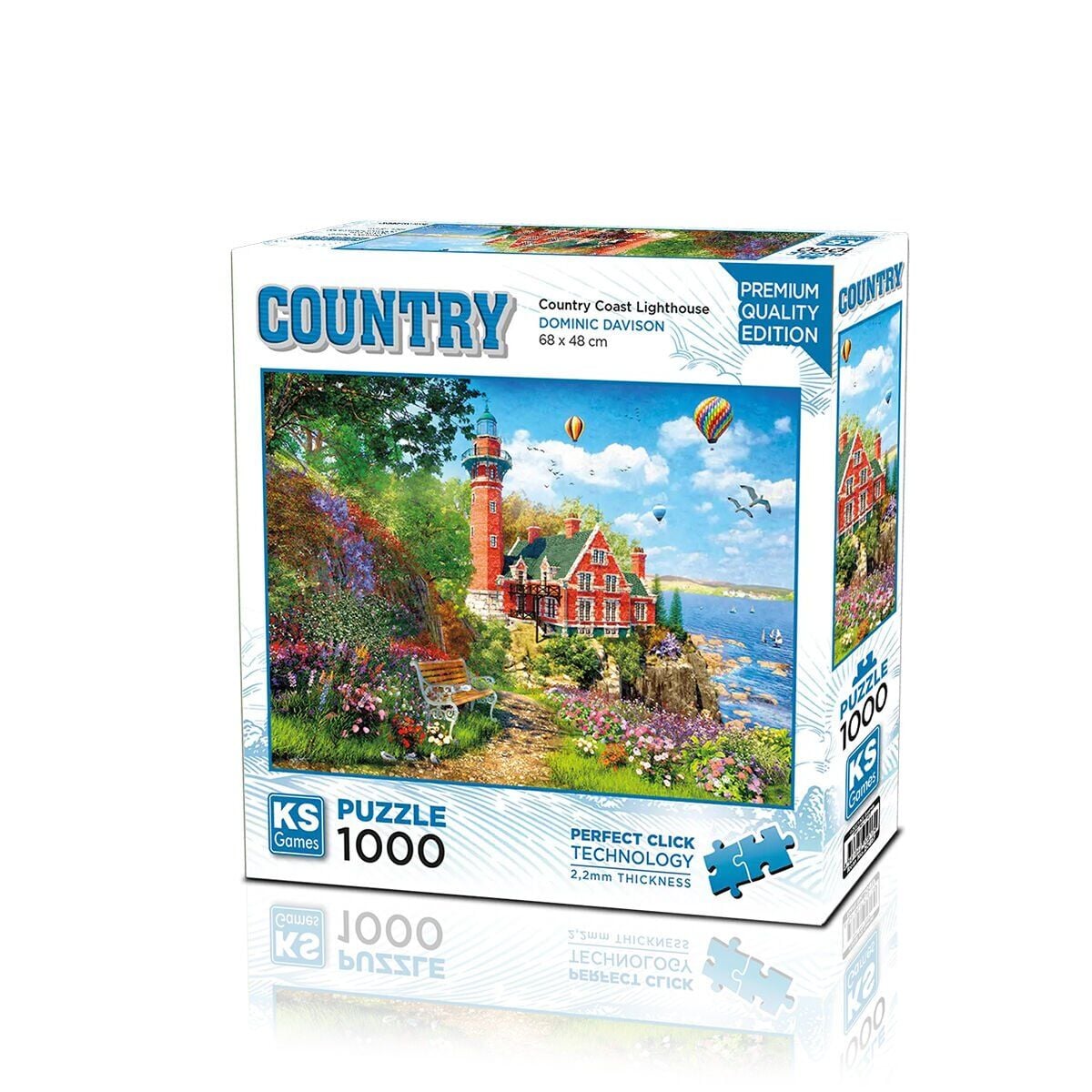 20817 PUZZLE 1000 Country Coast Lighthouse