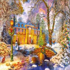 20819 PUZZLE 1000 The Festive Mansion