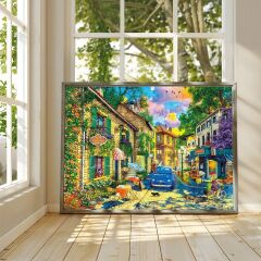 20820 PUZZLE 1000 Village in the Med