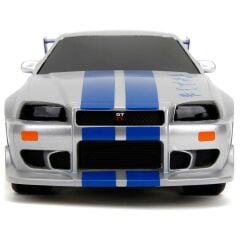 9772 SUN-SIM-JDA-RC ARABA 1 24 FAST FURIOUS NISSAN SKYLINE GTR 2 4 GHZ FASTF