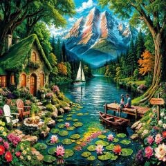 20856 PUZZLE 1000 Reflections of Peace