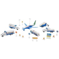 1012381 SUN YFN MXX OYUN SET HAVAALANI UÇAKLI SES IŞIKLI BYK MV