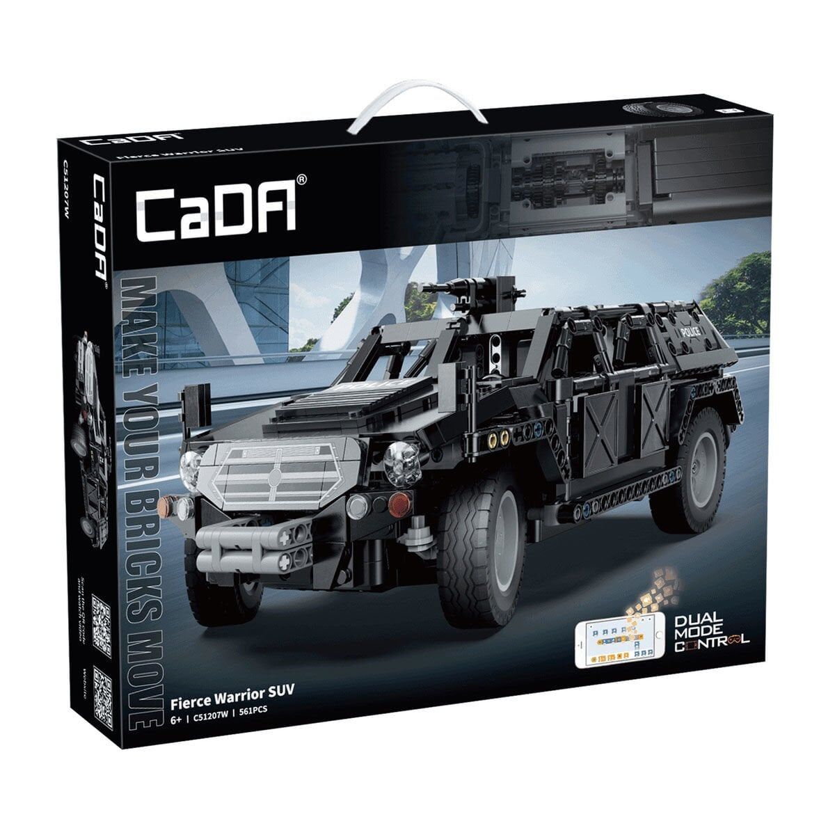 C51207W Cada Swat Kamyonu Blok Seti 561 Parça -Vagon life