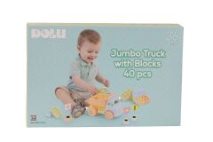 5219 OYUNCAK JUMBO KAMYON VE BLOKLAR 40 PARÇA