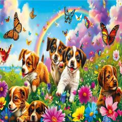 31754 PLAYING PUPPIES 50 PARÇA PUZZLE