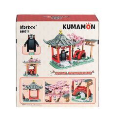 P880011 PANLOS Brick - Kumamon, Kiraz Çiçeği Parkında 537 Parça Yapım Seti