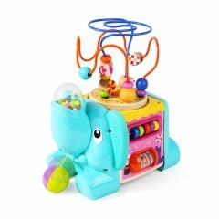 3906 SUN-Tahta Oyuncaklar Aktivite Küpü 5 İN 1