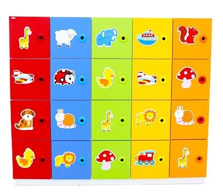 Öğrenci Dolabı(20 Kapaklı) (150x35x120)