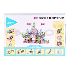 P633012 PANLOS Brick - Eğlence Şehri Kalesi 12'si 1 arada - 556 Parça Yapım Seti