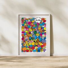 14451 PUZZLE 500 MR MEN LİSANSLI 500 PARÇA YETİŞKİN PUZZLE