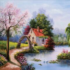 20782 PUZZLE 1000 LAKE HOUSE