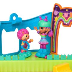 69755 SUN-SPM-FİGÜR OYUN SET GABBY S DOLLHOUSE ÇATI KATI PATEN PARTİSİ