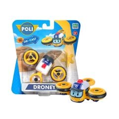 POLI/MRT-617 Robocar Poli Metal Araç Karakter Figürler Asorti