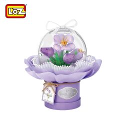 LZ1297 LOZ  LEDLİ ORKİDE BUKETİ  BLOCK OYUNCAK 272 PARÇA