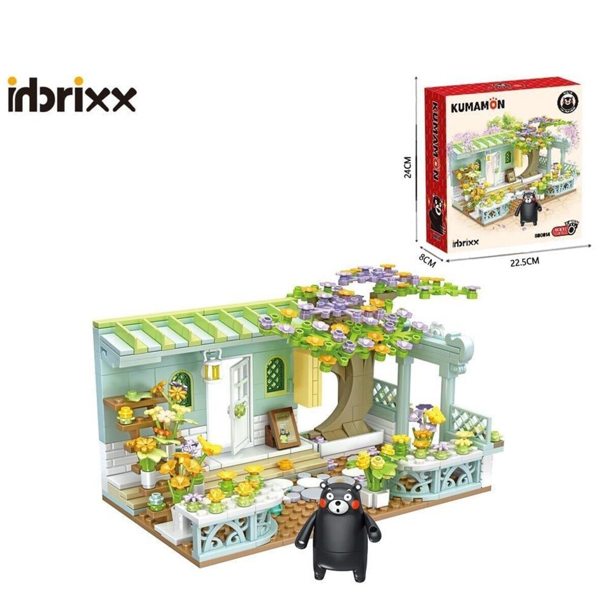 P880014 PANLOS ÇİÇEKÇİ DÜKKANI 472 PARÇA BLOCK OYUNCAK