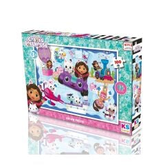 GB 714 GABBYS DOLLHOUSE PUZZLE 100 PRÇ