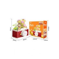 JK2715 JAKİ BİTKİ GÜNLÜĞÜ KÜÇÜK KAMERA 160 PARÇA BLOCK OYUNCAK