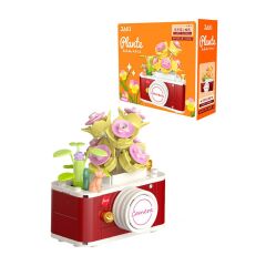 JK2715 JAKİ BİTKİ GÜNLÜĞÜ KÜÇÜK KAMERA 160 PARÇA BLOCK OYUNCAK