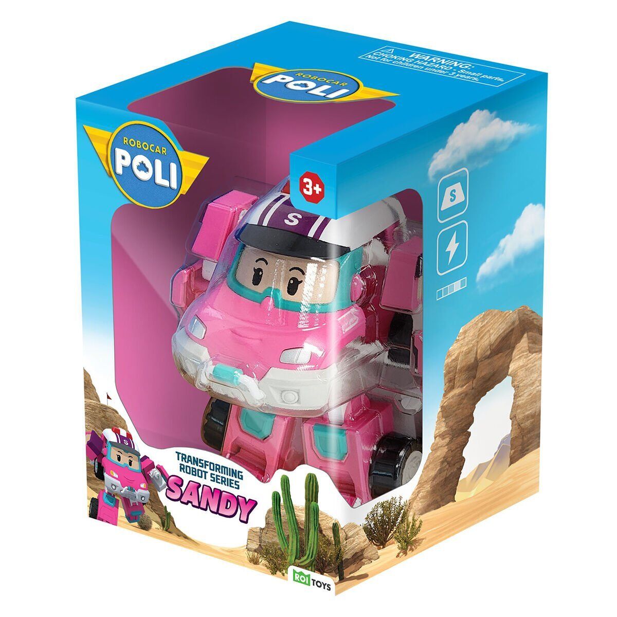 POLI MRT-0657 Robocar Transforming Robot Figür Sandy