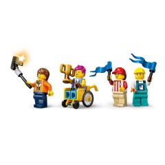 60460 Lego City Senin Kuralların: Yarış Arabası Rampa Parçası 436 parça +6 yaş
