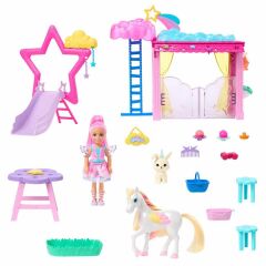 HNT67 Barbie A Touch Of Magic Chelsea ve Pegasus Oyun Seti